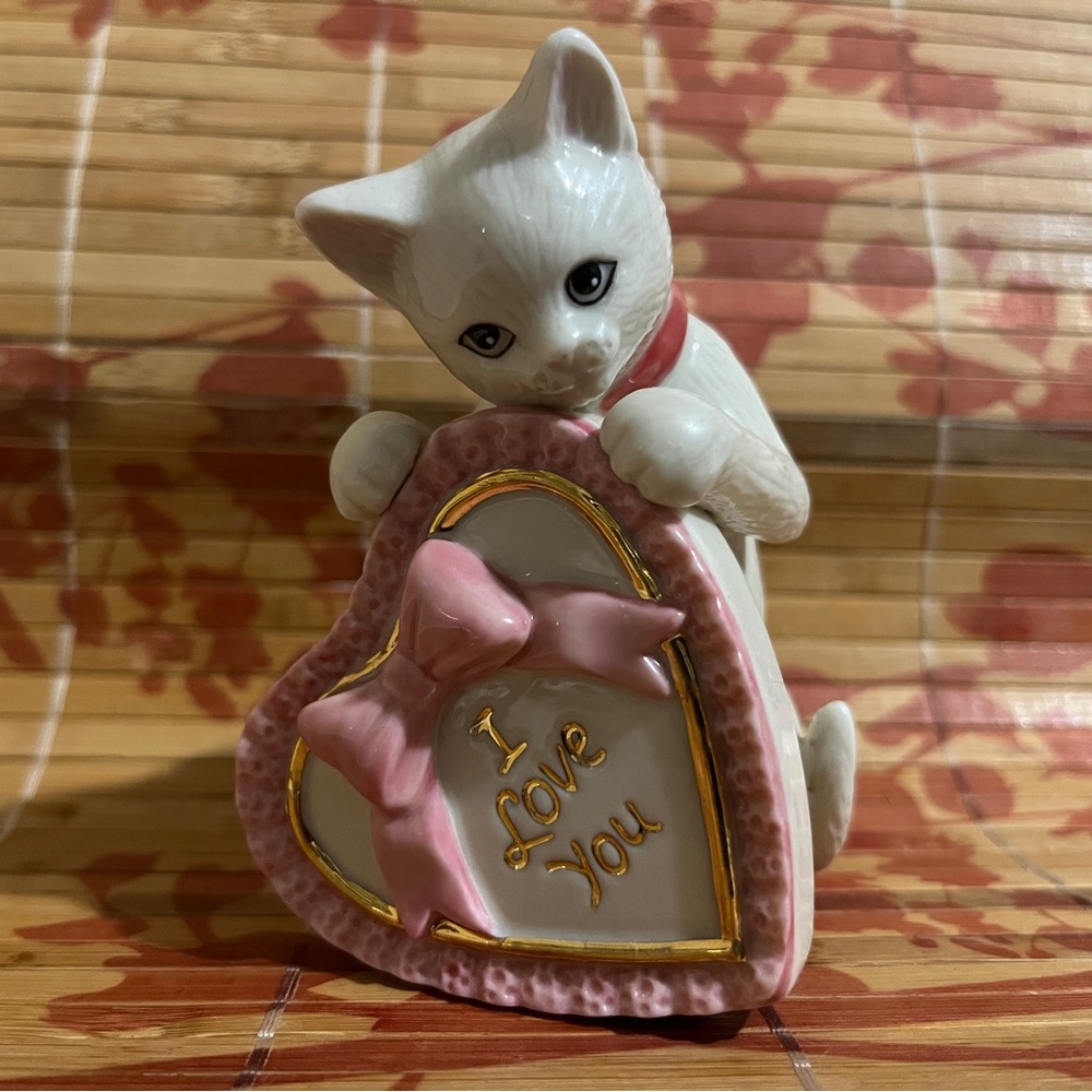 Lenox Cat “I Love You”